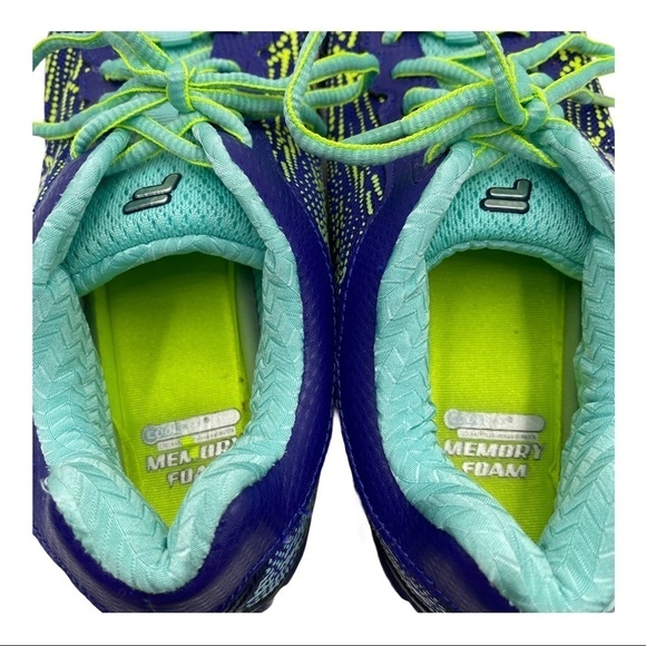 Fila Energized CoolMax Memory Foam Purple Sneakers Women’s Size 6 - Picture 12 of 14